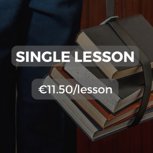 Single lesson €11.50/lesson
