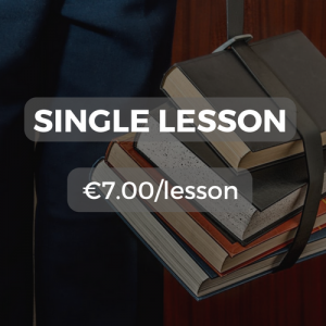 Single lesson €7.00/lesson