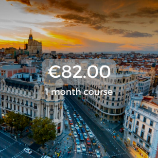 €82.00 1 month course