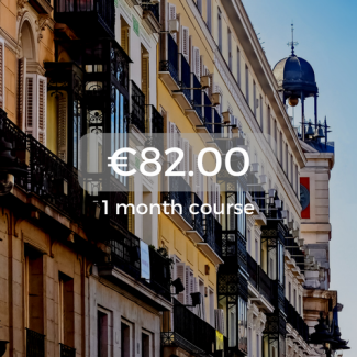 €82.00 1 month course