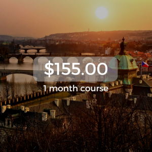 $155.00 1 month course