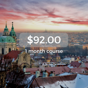 $92.00 1 month course