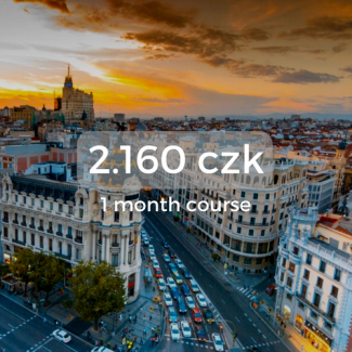 2.160 czk 1 month course