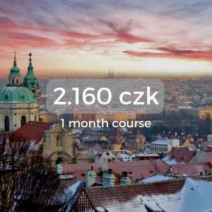 2.160 czk 1 month course