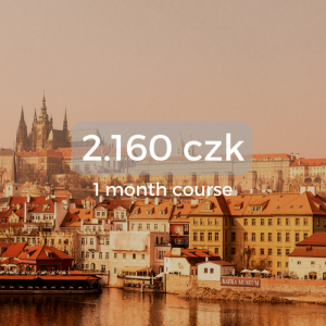 2.160 czk 1 month course