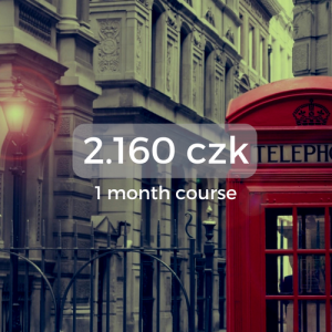 2.160 czk 1 month course