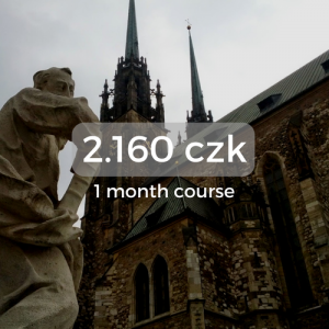 2.160 czk 1 month course