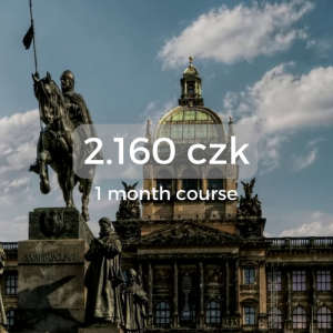 2.160 czk 1 month course