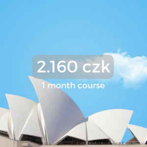 2.160 czk 1 month course