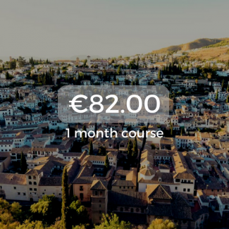 €82.00 1 month course