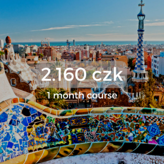 2.160 czk 1 month course