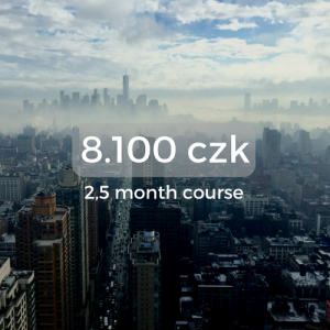 8.100 czk 2,5 month course