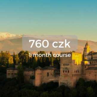 760 czk 1-month course