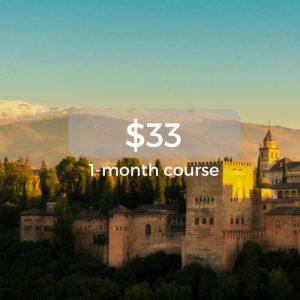$33 1-month course
