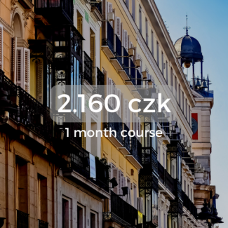 2.160 czk 1 month course