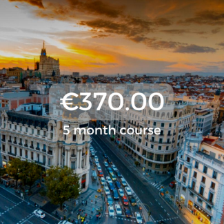 €370.00 5 month course