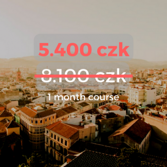5.400 czk 1 month course