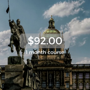 $92.00 1 month course