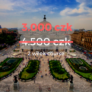 3.000 czk 2 week course