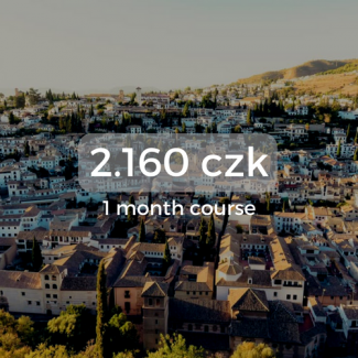 2.160 czk 1 month course