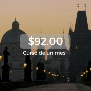 $92.00 Curso de un mes