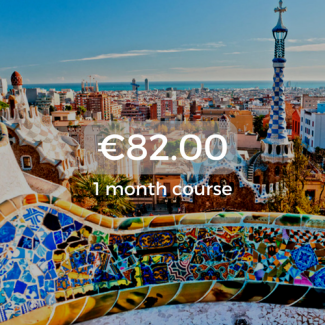 €82.00 1 month course